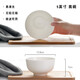 瓷秀源純白唐山骨瓷米飯碗家用日式白瓷面碗吃飯餐具白色陶瓷碗 【5英寸奧碗】大米飯碗