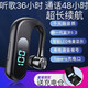 戈派無(wú)線(xiàn)藍牙耳機掛耳式單耳入耳超長(cháng)續航司機開(kāi)車(chē)外賣(mài)降噪防汗水跑步運動(dòng)適用于OPPO榮耀vivo三星 數顯黑+【充電倉】