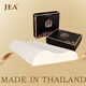 JEA【奢華送禮】泰國原裝進(jìn)口天然乳膠枕頭橡膠枕護(hù)頸枕助眠單只禮裝 平滑透氣枕低款 奢華送禮