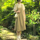 戀的夏天連衣裙學(xué)生新款女生裙子夏季高中生初中生衣服韓版學(xué)院風(fēng)中長(zhǎng)裙小個(gè)子少女中學(xué)生法式氣質(zhì)背帶裙套裝 背帶裙+短袖上衣一套 均碼