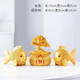 年年有魚(yú)金魚(yú)擺件客廳酒柜電視柜玄關(guān)擺件工藝品喬遷之喜搬家禮物 年年有魚(yú)（一對）+黃金樹(shù)