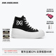 ANN ANDELMAN【明星同款】Mega Plimsolls25新款高幫帆布鞋女厚底 黑色 （建議拍大一碼） 37 (235mm)