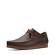 Clarks 其樂男鞋Shacre Ii Run 莫卡辛鞋皮鞋 低幫皮革休閑鞋 蜂蠟色 7.5