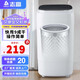 志高（CHIGO）10KG脫水機(jī)甩干機(jī) 小型迷你家用甩干桶宿舍出租房大容量單杠脫水桶 10kg【黑蓋+不銹鋼加厚+快速甩干】