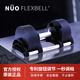NUOFLEXBELL瑞典NUO原裝正品可調(diào)節(jié)啞鈴二代2kg間隔健身家用純鋼快速調(diào)節(jié)重量 （2kg間隔）NUO啞鈴（兩只裝） 20KG