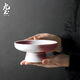 九土手工日式陶瓷高腳盤(pán)茶點(diǎn)盤(pán)果盤(pán)糕點(diǎn)零食高足托盤(pán)創(chuàng  )意復古餐具家用