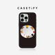 CASETIFY “有人在嗎” 柿子椒熊系列 適用iPhone16 15 14 Pro Max手機殼 鏡面黑框Magsafe iPhone 15 Pro