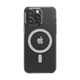 鐵布衫【裸機手感】適用蘋果16promax透明磁吸手機殼iphone16pro磨砂保護套plus全包玻璃防摔殼男女通用 【磨砂炫酷黑】Magsafe磁吸款-抗發(fā)黃 iPhone 16 Pro max