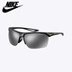 耐克（NIKE）【太陽(yáng)鏡】運動(dòng)騎行防風(fēng)太陽(yáng)鏡男士時(shí)尚半框墨鏡NIKE EV0934 001
