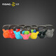 銳思（RISING） 健身壺鈴 啞鈴 男 包膠提壺啞鈴 亞玲 Kettlebells 20kg橘黃色