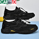 卡帝樂鱷魚（CARTELO）網(wǎng)鞋男夏季透氣大碼網(wǎng)狀鞋防滑休閑薄款飛織網(wǎng)布鞋輕便運(yùn)動網(wǎng)面鞋 黑色 41 41 適合運(yùn)動鞋42