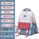 九福鳥(niǎo) 書(shū)包女初中生大容量減負護脊高中生小學(xué)生女生4-6年級輕便雙肩包 紅色大白鴨掛飾