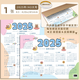 日美新 一張紙日歷臺歷紙2025年大號年歷卡片2024年單張日程年歷表計劃蛇年月歷 【硬紙板對折發(fā)貨/2025】A3特厚/1張送雙面膠