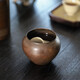 一紀（KAZUNORI）復古銅茶洗缸家用大號茶盆建水盂筆洗杯洗兩用功夫茶具配件茶渣缸 復古茶洗-平安缸