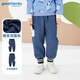 歌瑞家（greatfamily）兒童褲子秋冬季男童裝棉衛褲休閑褲長(cháng)褲下裝小童樂(lè )友 藍色 110 【4-5歲】
