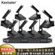 KAXISAIER KL8一拖八無(wú)線會(huì)議麥克風(fēng) 專業(yè)演講會(huì)議室工程桌面鵝頸無(wú)線話筒 KL8 一拖八無(wú)線麥克風(fēng)【方管話筒】