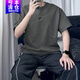 耐克（NIKE）短袖T恤男士2025夏季運(yùn)動(dòng)服簡(jiǎn)約寬松半袖透氣圓領(lǐng)休閑上衣半袖 純棉D(zhuǎn)N5241-254深灰色 L 推薦130-150斤