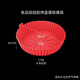 食品硅膠發(fā)糕模具空氣炸鍋烤盤(pán)耐高溫級烤箱家用烘培蛋糕米糕蒸糕 紅色硅膠烤盤(pán)大號加厚