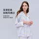 嫚熙（EMXEE）月子服孕婦睡衣產(chǎn)后家居服哺乳衣春秋季紗羅喂奶夏天 星月時空【兩件套】 M【Noble高端系列】