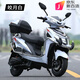 飛野2024新款雅迪車型電動(dòng)車戰(zhàn)神電摩外賣踏板電動(dòng)摩托車 護(hù)杠+尾箱-皎月白 72V20A整車-六個(gè)電瓶-到手可騎