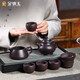 金鑲玉紫砂壺套裝功夫茶具喝茶送人禮盒宜興紫砂原礦半手工 范林強(qiáng)潘壺