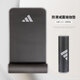 adidas阿迪達(dá)斯 NBR材質(zhì)加長加厚瑜伽墊 防滑健身瑜伽墊子 灰色 ADMT-12235GR