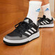 阿迪達(dá)斯 （adidas）籃球鞋男鞋女鞋 秋冬季新款實(shí)戰(zhàn)訓(xùn)練運(yùn)動球鞋緩震舒適低幫休閑鞋 HQ2214 42.5 (265mm)