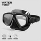 WATERTIME /水川 潛水鏡成人近視泳鏡浮潛面罩防搶水潛水面鏡大框浮潛裝備 近視款 （請備注顏色和度數(shù)）