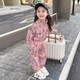 咭卡咭為女童秋季套裝衣服2025秋裝新款洋氣兒童長(zhǎng)袖外套小女孩運(yùn)動(dòng)兩件套 皮粉色套裝 【衣服偏小拍大一碼】 110 cm