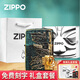 ZIPPO之寶打火機復古三星青銅人面創(chuàng  )意防風(fēng)煤油火機 男士父親節禮物 青銅人面具