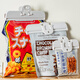 家の物語（KATEI STORY）日本家用食品封口夾零食密封夾子食物保鮮茶葉防潮塑料袋子封口夾 中號(2枚入）