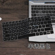 英望 適用華為MateBook B3-520/510鍵盤(pán)膜BDZ-WDH9A筆記本電腦保護膜防塵墊 半透黑 MateBook B3-520/510 15.6