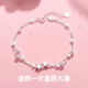 虔生緣星星手鏈女學(xué)生韓版簡(jiǎn)約ins百搭小眾設(shè)計(jì)網(wǎng)紅閨蜜森系送女友手飾 雙層星月手鏈【禮盒包裝】
