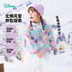 迪士尼寶寶（Disney Baby）童裝兒童舒適保暖外套時(shí)尚休閑百搭夾棉連帽外套棉服24年秋冬新款 ZD4CS001涂鴉米妮 130