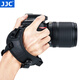 JJC 相機手腕帶 快槍手 適用于佳能R52 R8 R7 R50 R6II 5D4 90D尼康D850 D7500松下S5II S5M2微單單反 黑色 U型底座(相機可平放)