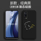 品陌（PINMO）  iqoo z3 手機(jī)殼手機(jī)套iqooz3防摔軟殼保護(hù)套個(gè)性卡通可愛網(wǎng)紅潮殼 vivo iqoo z3　優(yōu)雅黑-簡(jiǎn)約皮卡+鋼化膜