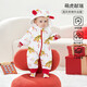歐孕（OUYUN）嬰兒國風(fēng)新年夾棉連體衣冬款外出服寶寶百天保暖加厚哈衣爬服春季 萌虎獻瑞 80cm 【建議身高75-82cm】
