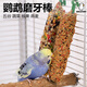 BIRDSTORY和尚鸚鵡磨牙棒磨嘴器零食棒啃咬玩具玄風(fēng)小太陽(yáng)鸚鵡專(zhuān)用摩磨牙棒 混搭三根裝【五谷+蔬菜+核果】