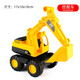 康百雀（CAWNPECHIN）工程車(chē)系列1-3-6歲5男孩挖掘機挖機推土車(chē)小汽車(chē)兒童玩具挖土機 滑行挖掘機