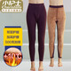 小護士?jì)纫鹿俜降?男女士中老年加厚加絨三層加肥加大護膝打底保暖褲 女士-羅蘭紫 M 165/95