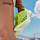Saucony索康尼菁華15跑鞋男透氣輕量減震跑步鞋訓(xùn)練運動鞋熒光綠蘭42