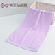 潔麗雅（grace）新款毛巾 薄款成人洗臉洗澡家用吸水速干不易掉毛款澡巾 紫色 70x30cm
