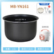 美的電飯煲1.6升內膽MB-FC16B/FS16C不粘煲膽YH164/FS163鍋芯 MB-YN161內膽