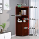 愛(ài)美穗餐邊三角柜中式轉角置物架角櫥墻角拐角邊角角落廚房餐廳酒柜收納