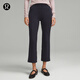 lululemon丨Smooth Fit 女士松緊腰高腰中長褲 LW6CSIS 夜幕黑 XS /4