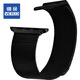 維途米蘭尼斯鋼帶適用于蘋果手表表帶Apple watch S9 S8 7 6 SE手表帶 黑色 42/44/45/49MM
