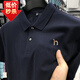 哈吉斯清倉特價(jià)polo衫短袖T恤男翻領(lǐng)珠地棉保羅體恤衫抓絨衣 82380上青短袖 170L