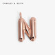 CHARLES&KEITH情人節個(gè)性字母吊墜掛墜生日禮物送女友CK5-72120241-N N 1個(gè)