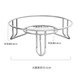 不銹鋼鍋架子廚房放鍋架多層隔熱炒鍋架子火鍋圈圓形三腳架置物架 腳鍋架大號