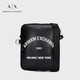 阿瑪尼ARMANI EXCHANGE【禮物】AX男士徽標紋理感斜挎包